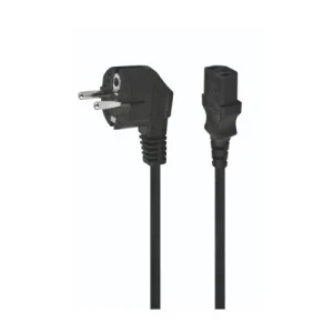 Кабель живлення від мережі PC-186, Black, 1.5 м, GTL, C13 (GTLPC18615C13BK)
