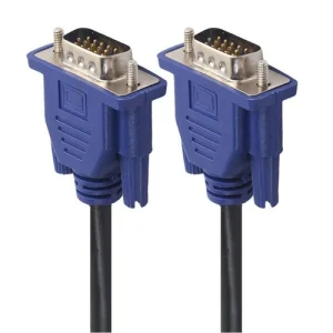 Кабель VGA (M) - VGA (M), 1.5 м, Black, GTL (GTLVMVM15BK)