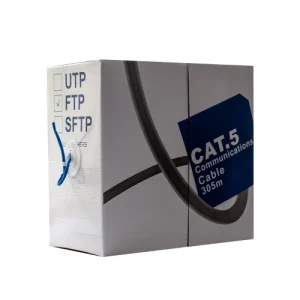 Кабель FTP, CCA, для внутрішньої прокладки, 4x2x0,48 мм, кат.5e, GTL, бухта 305 м (GTLFTP42485E305)