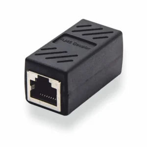 Розетка з’єднувальна для RJ45 (мама <-> мама), Black, GTL (GTLRJ45FRJ45F)