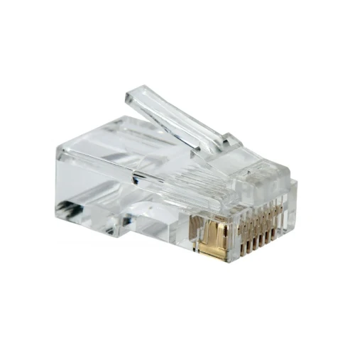 Конектор RJ45, UTP, 100 шт, Clear, Cat. 6, GTL (GTLRJ45-C6/100) - Зображення 2