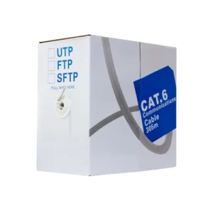 Кабель UTP, CCA, для внутрішньої прокладки, 4x2x0,48 мм, кат.6, GTL, бухта 305 м (GTLUTP42486305)